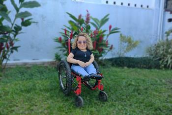 Nicole Mesén es activista y entró en política para luchar por sus derechos y los de miles de personas que viven con discapacidad en Costa Rica. 