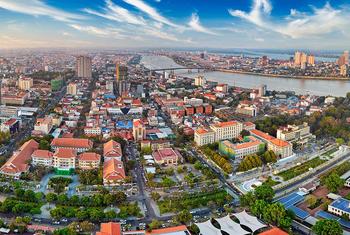 Phnom Penh, the capital of Cambodia.