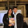 Nevenka Cayullán, educadora mapuche y traductora al mapuzugún de "Lo que nos hace humanos", durante la presentación del libro en Santiago de Chile.