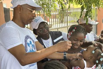 Ministério da Saúde de Angola realiza a primeira rodada da Campanha Nacional de Vacinação contra a Pólio