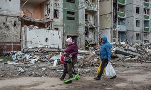 The war in Ukraine is inflicting a heavy toll on both the country's people and infrastructure.