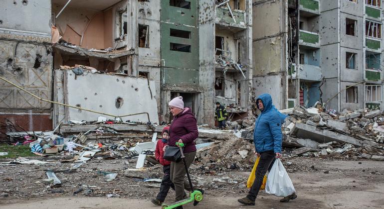 The war in Ukraine is inflicting a heavy toll on both the country's people and infrastructure.