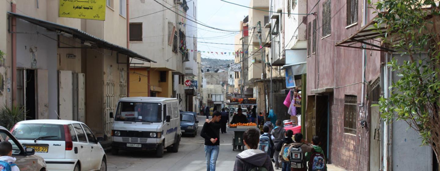 Le camp de réfugiés de Jénine borde la municipalité de Jénine et est le camp le plus au nord de la Cisjordanie.