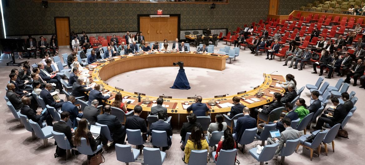The UN Security Council meets to discuss the evolving threats in cyberspace.