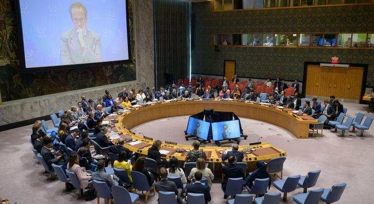 Vue d'ensemble de la réunion du Conseil de sécurité de l'ONU sur le conflit entre Israël et l'Iran.