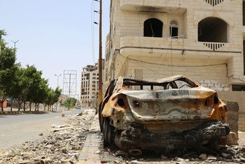 يتعرض حي فج عطان في اليمن بانتظام للضربات الجوية. لقد غادر معظم السكان.