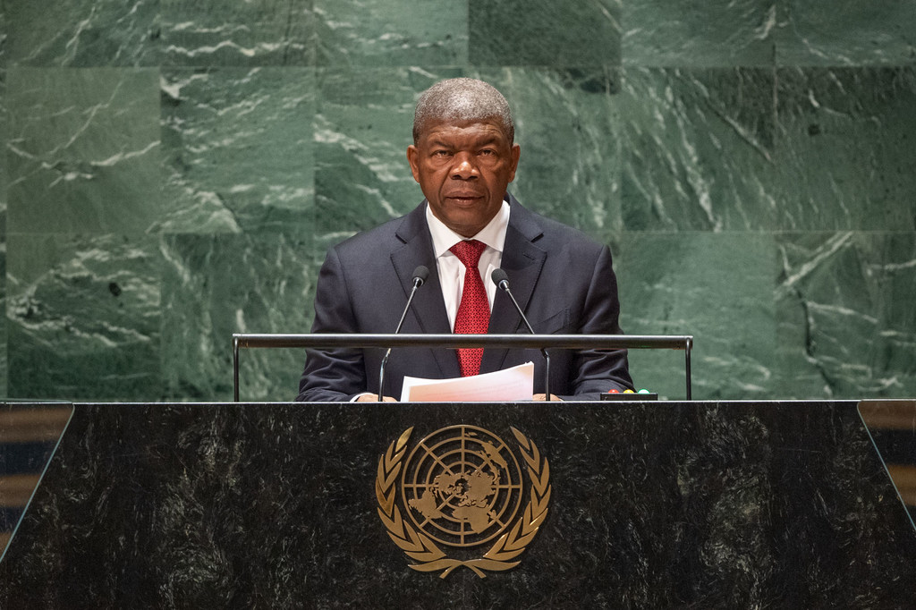 安哥拉总统洛伦索在一般性辩论上发言。