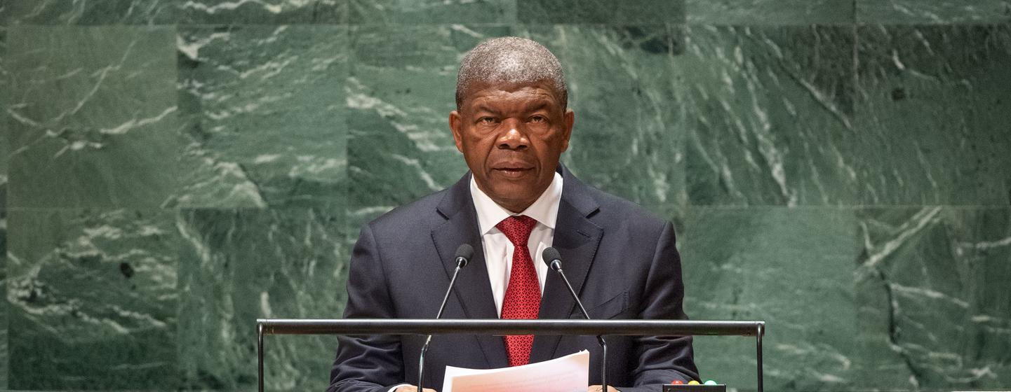 安哥拉总统洛伦索在一般性辩论上发言。
