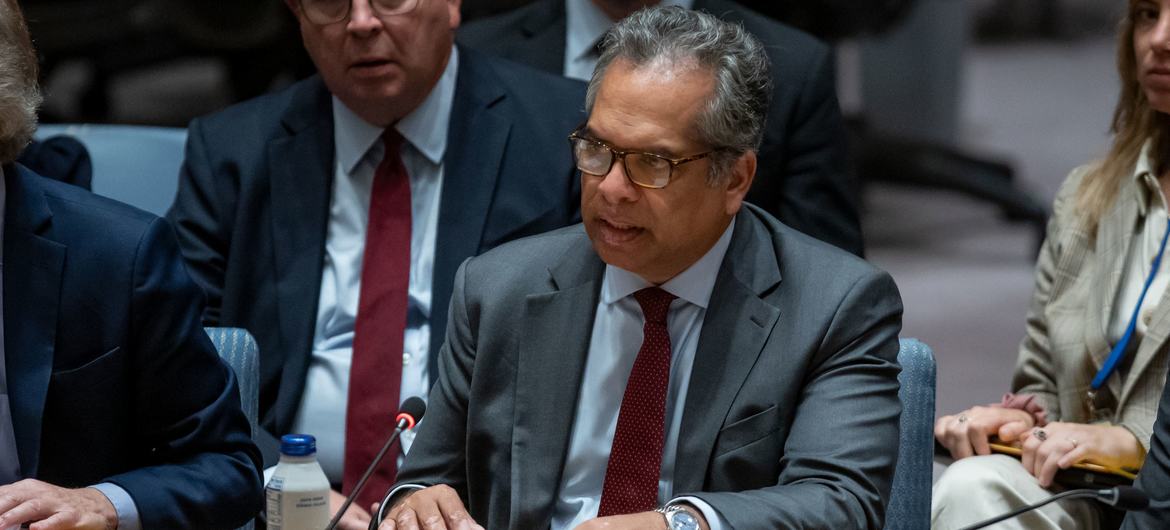 Ramesh Rajasingham, Coordination Director of the Office for the Coordination of Humanitarian Affairs, briefed the Security Council on the situation in Syria.