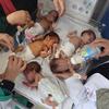 Младенцы в больнице «Аш-Шифа» на севере Газы.