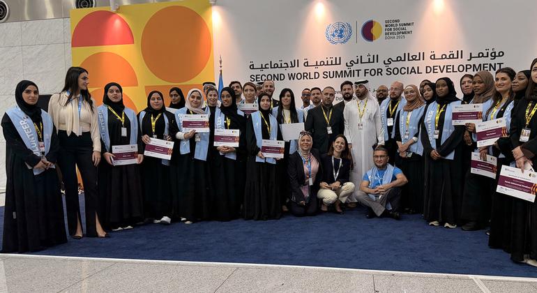 لعب متطوعو الأمم المتحدة دورا حاسما في نجاح المؤتمر، إذ سهل وجودهم مجريات العمل، وقدموا الدعم والتوجيه للحاضرين داخل مركز قطر الوطني للمؤتمرات.