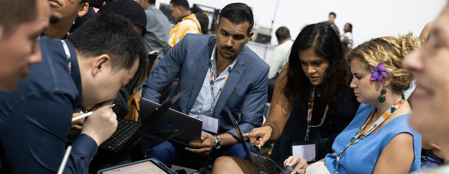 Negotiations continue to take place throughout the day at COP30 in Belém, Brazil.