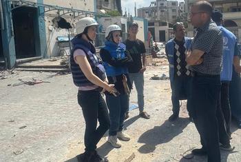 Ольга Черевко – специалист по коммуникациям Управления ООН по координации гуманитарных вопросов. 