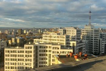 The city center of Kharkov. 