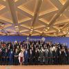 El Secretario General de las Naciones Unidas, António Guterres, se reúne con los líderes del G77 durante la Tercera Cumbre del Sur celebrada en Kampala, Uganda.