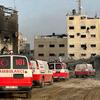 منظمة الصحة العالمية قادت بعثتين لنقل 32 مريضاً في حالة حرجة من مجمع ناصر الطبي في غزة يومي 18 و19 فبراير.