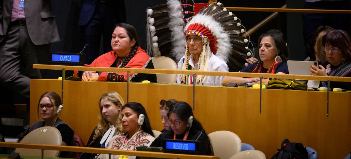 Открытие 24-й сессии Постоянного форума по вопросам коренных народов.