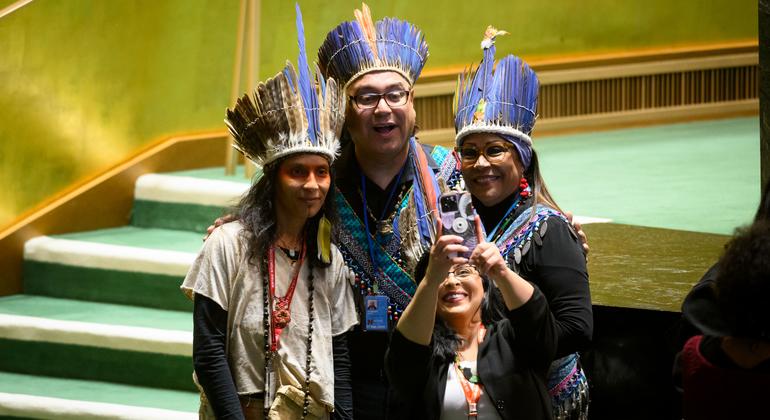Participants are participating in the inauguration of the 24th session of the tribal permanent platform. Participants are participating in the inauguration of the 24th session of the tribal permanent platform.