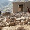 افغانستان کے علاقے بغلان میں گزشتہ ماہ آنے والے سیلاب سے ہوئی تباہی کا ایک منظر۔