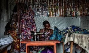 Through support from the Trust Fund for Victims assistance programme in North Kivu, Democratic Republic of the Congo, Dorika became part of a collective of women, all survivors of sexual violence, receiving micro-credit loans to start their own businesses