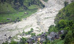 Many LDCs are also landlocked, like Nepal (pictured), leaving them particularly vulnerable to economic and climate shocks.