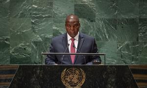 Faustin Archange Touadera, Head of State of the Central African Republic, addresses the general debate of the General Assembly’s 78th session.