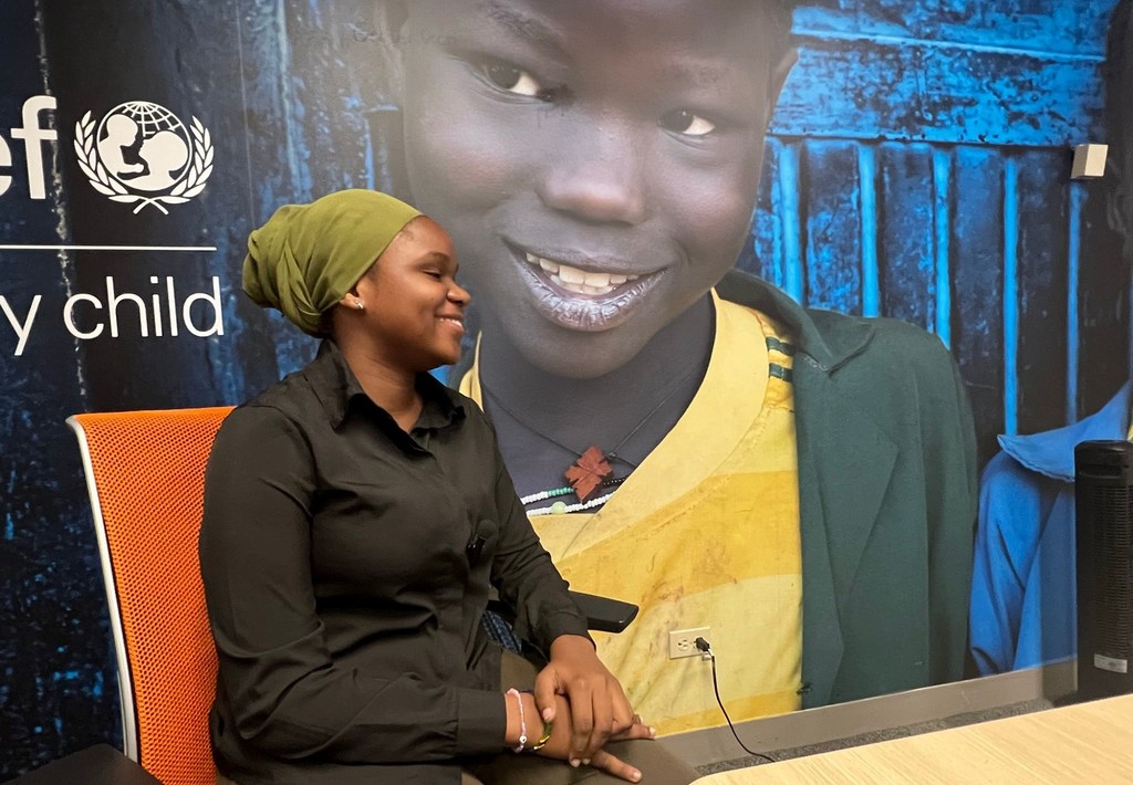 Madina Jubilate Kimaro, Balozi wa Mazingira wa shirika la Umoja wa Mataifa la kuhudumia watoto duniani, UNICEF nchini Tanzania.