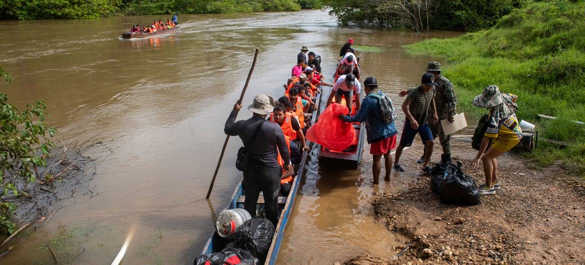 De janvier à octobre 2022, plus de 200 000 migrants ont traversé le Darien Gap, entre la Colombie et le Panama, pour continuer vers leur destination.