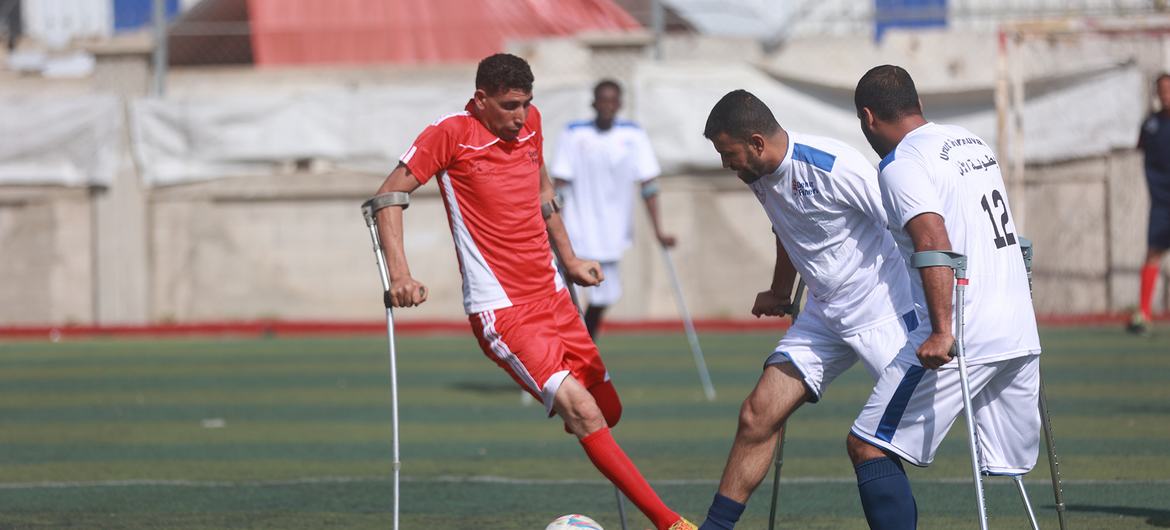 इस प्रतियोगिता का आयोजन फ़लस्तीन के अपंग फ़ुटबॉल संघ द्वारा किया जा रहा है.