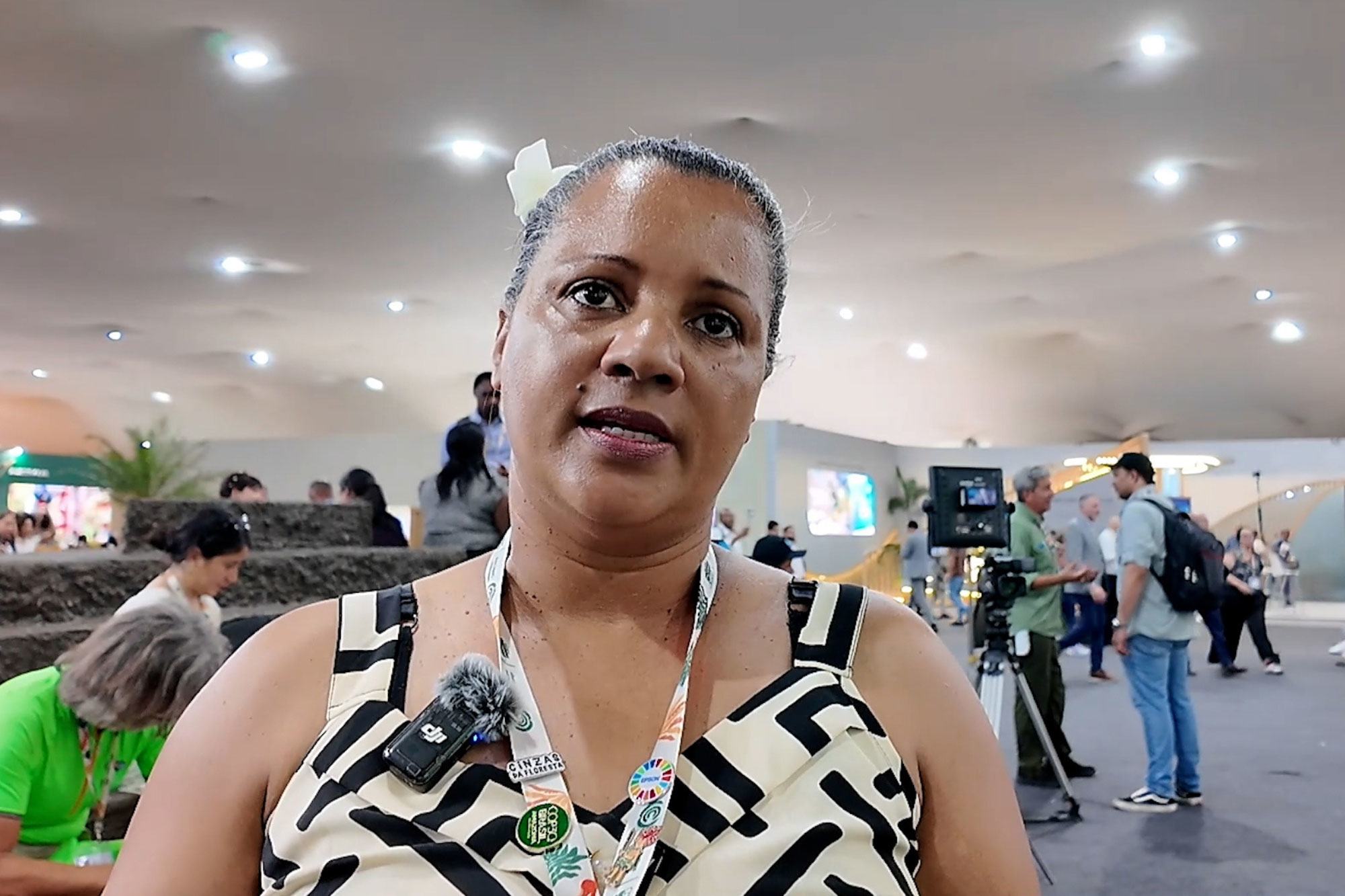 Nanci Darcolete mchaktaji wa taka kutoka São Paulo na mshauri wa taasisi ya Movimento de Pimpadores.