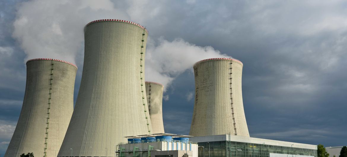 Nuclear power plant.