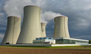 Nuclear power plant.