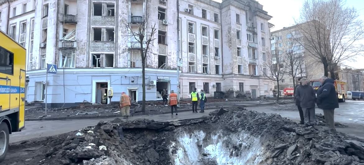 Consequências do ataque com mísseis a Kiev