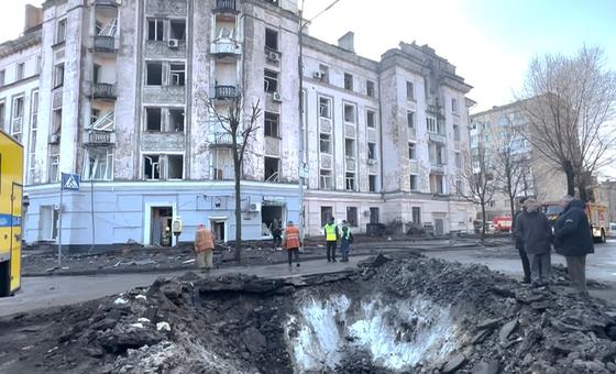 Varias ciudades ucranianas afectadas por una nueva ola de ataques con misiles rusos