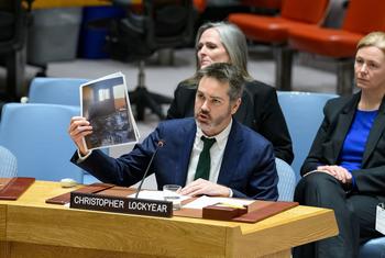 Christopher Lockyear, Secretario General de Médicos Sin Fronteras, informa al Consejo de Seguridad sobre la situación en Oriente Medio, incluida la cuestión palestina.