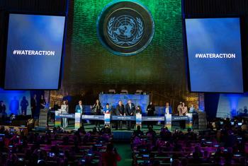افتتاح مؤتمر الأمم المتحدة للمياه 2023 بقاعة الجمعية العامة للأمم المتحدة