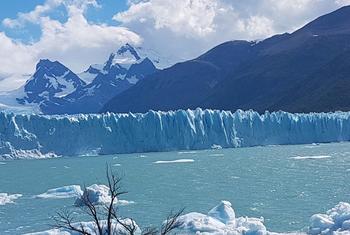 Los Glaciares National Park in Santa Cruz Province in Argentina.