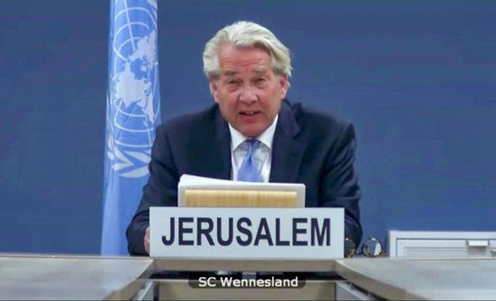 منسق عملية السلام في الشرق الأوسط يدين هجوم مستوطنين على فلسطينيين في حوارة منسق عملية السلام في الشرق الأوسط يدين هجوم مستوطنين على فلسطينيين في حوارة
