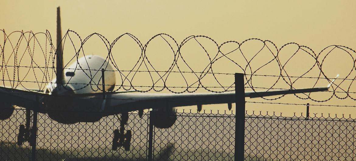 Un avión a punto de despegar del aeropuerto de Heathrow en el Reino Unido.