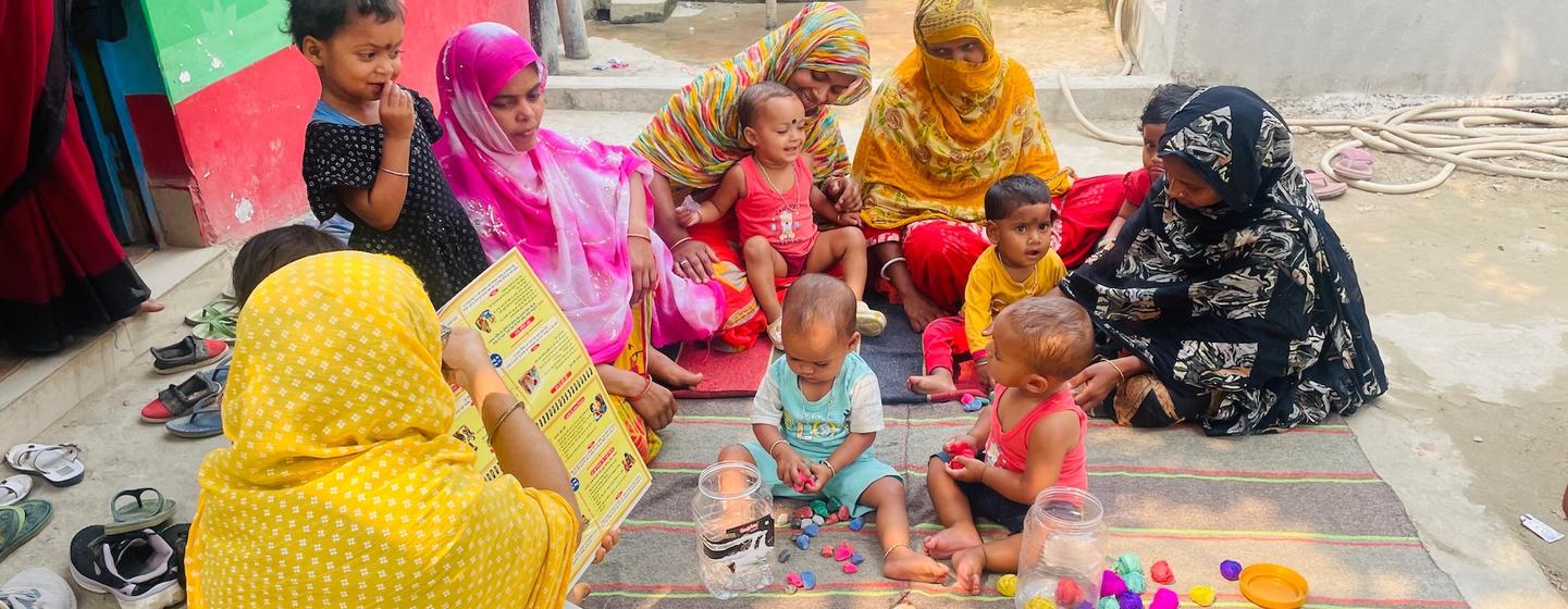 भारत के बिहार राज्य में अग्रिम पंक्ति के कार्यकर्ता, प्रारम्भिक बाल विकास को बढ़ावा देने के प्रयास कर रहे हैं.