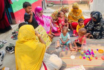 भारत के बिहार राज्य में अग्रिम पंक्ति के कार्यकर्ता, प्रारम्भिक बाल विकास को बढ़ावा देने के प्रयास कर रहे हैं.