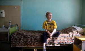 The war in Ukraine has forcibly displaced families who are fleeing missile attacks and violence, with many children impacted.