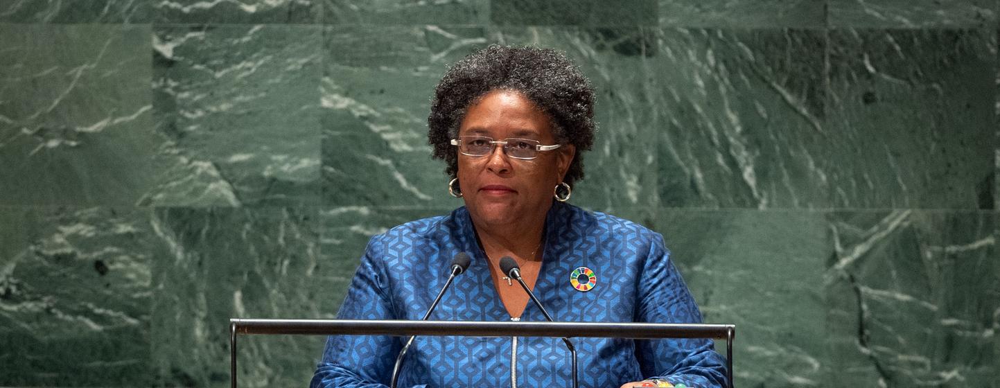 We can’t keep putting the interest of the few before the lives of many, Mia Mottley says at UN — Global Issues