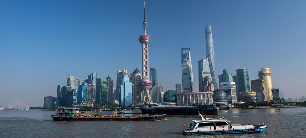 The Pudong District is home to many of Shanghai's best-known buildings.