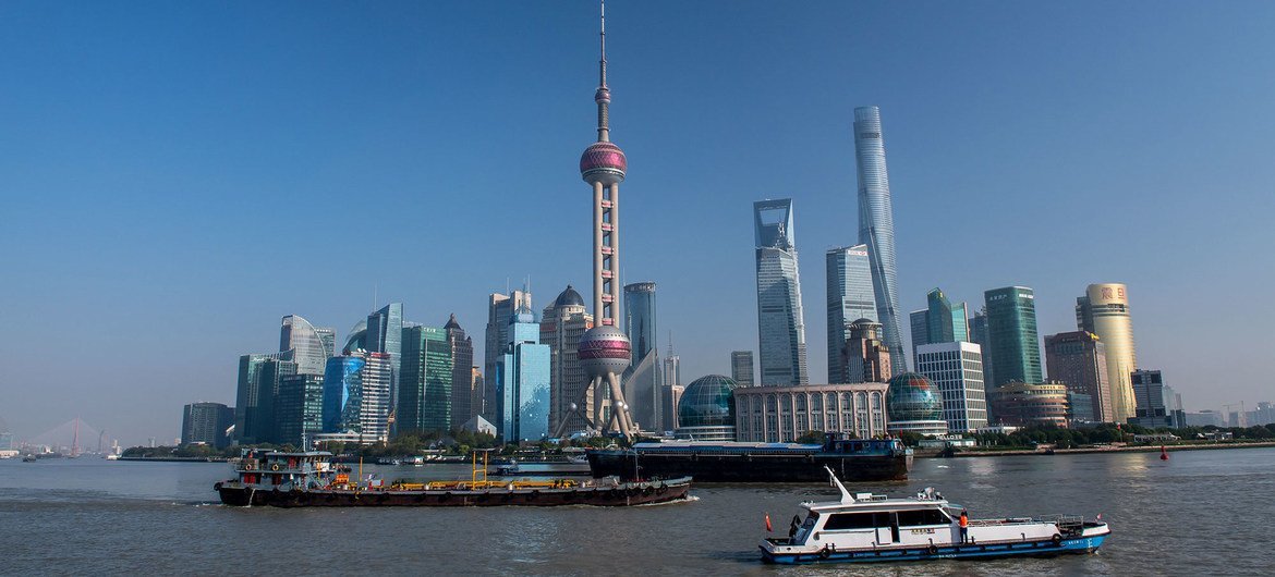 The Pudong District is home to many of Shanghai's best-known buildings. The Pudong District is home to many of Shanghai's best-known buildings.