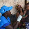 Un jeune garçon testé positif au paludisme dans l'est du Cameroun (photo d'archives).