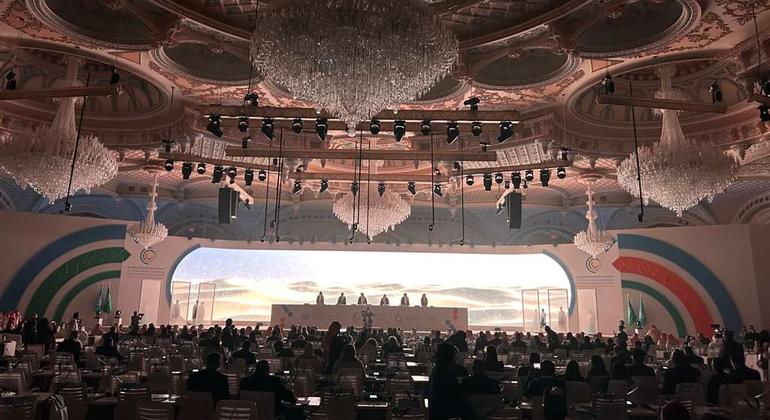 View of the UNIDO General Conference plenary hall (Nov 2025)