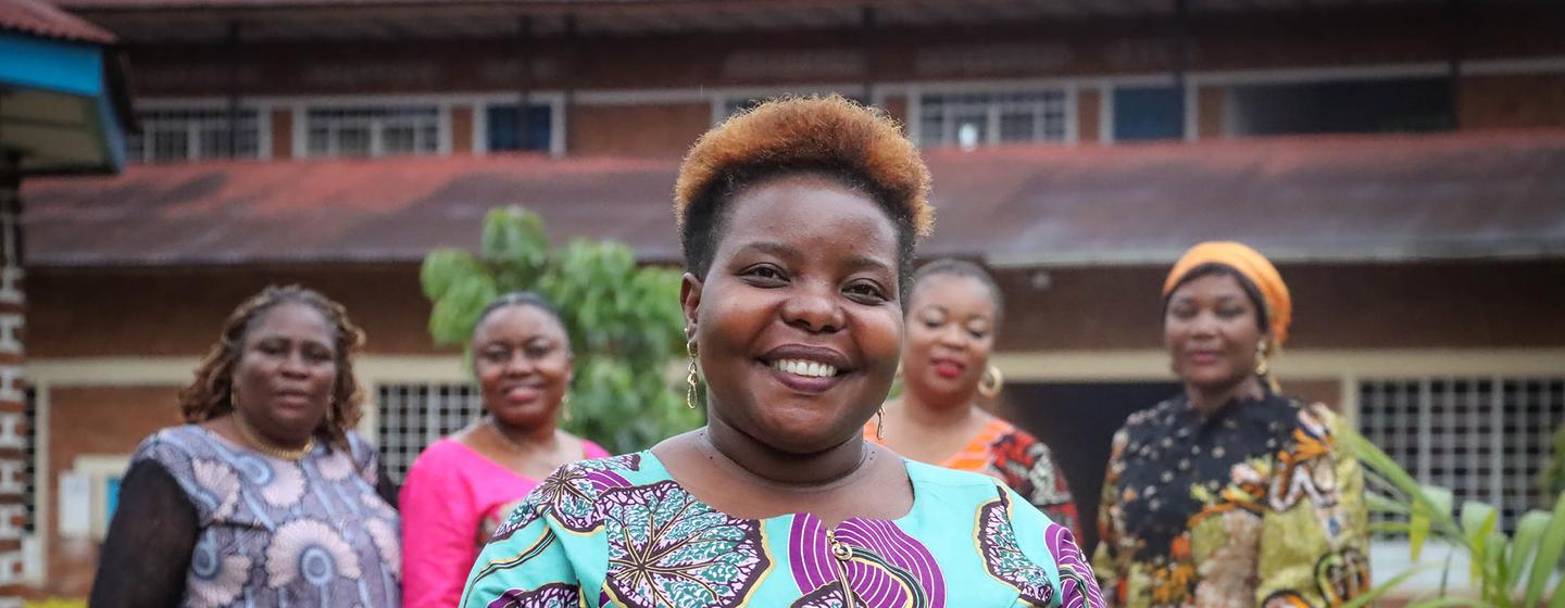 Mathilde Mihigo, présidente de l’Association des anciennes du lycée Cirezi au Sud Kivu en RDC.