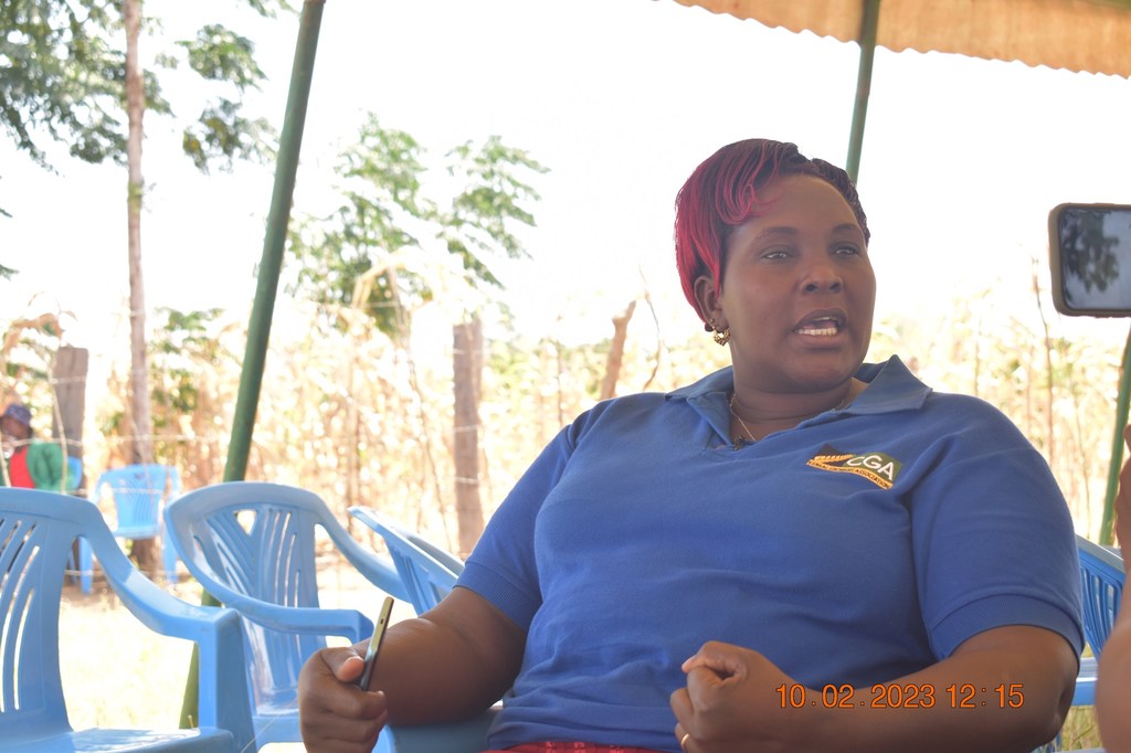 Immaculate Ngei: mkulima na mfanyabiashara wa mazao ya maharagwe Makueni nchini Kenya.