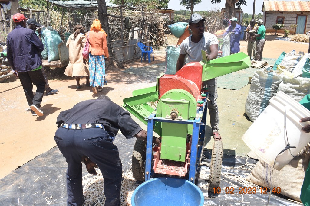 Mashine ya kukoboa mazao ya maharagwe inayokoa muda.